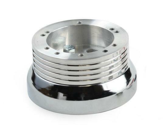 Polished Billet Steering Wheel Adapter 5 Hole for Forever Sharp Steering Wheels