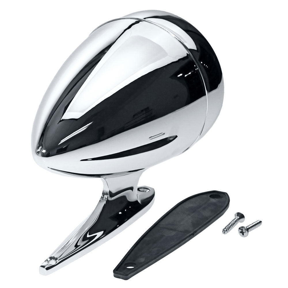 Universal Chrome Bullet Style Hotrod Muscle Car Side Mirror SHIPS FREE!!!