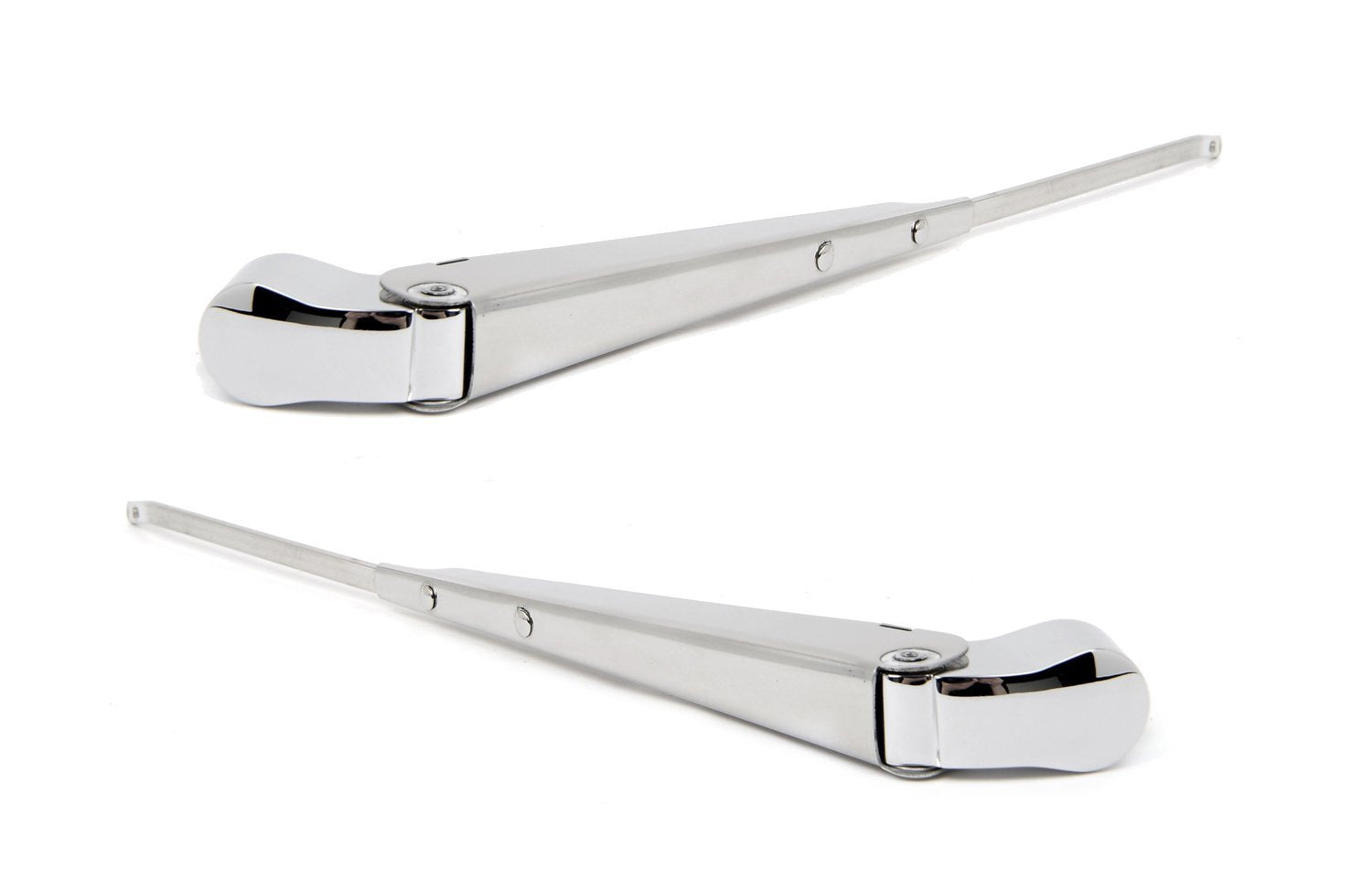 1966-70 Mustang Replacement Stainless Wiper Arm Set - For Both Sides of Car