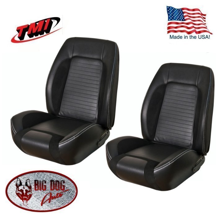 Sport R Front and Rear Upholstery for 1969 Camaro Coupe, TMI - Made in the USA  