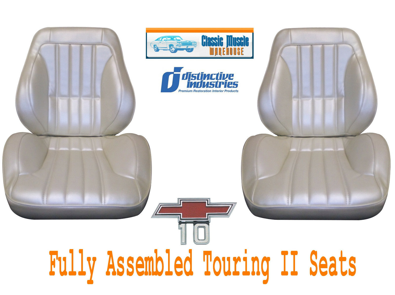 Standard Touring II Fully Assembled Seats 67-72 Chevy Truck-Your Choice of Color