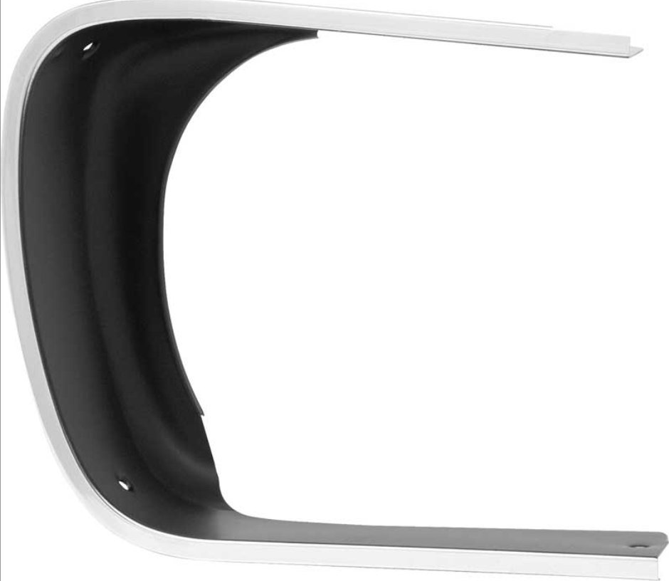 1967 - 1968 Camaro RS Headlamp Bezel Set, Both Sides, Authentic Restoration Part