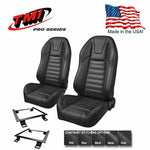 TMI Pro Series Sport R Highback Bucket Seats & Brackets for 1967-69 Camaro