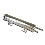 2" x10" Polished Stainless Steel Radiator Over Flow Tank Universal FREE SHIPPING