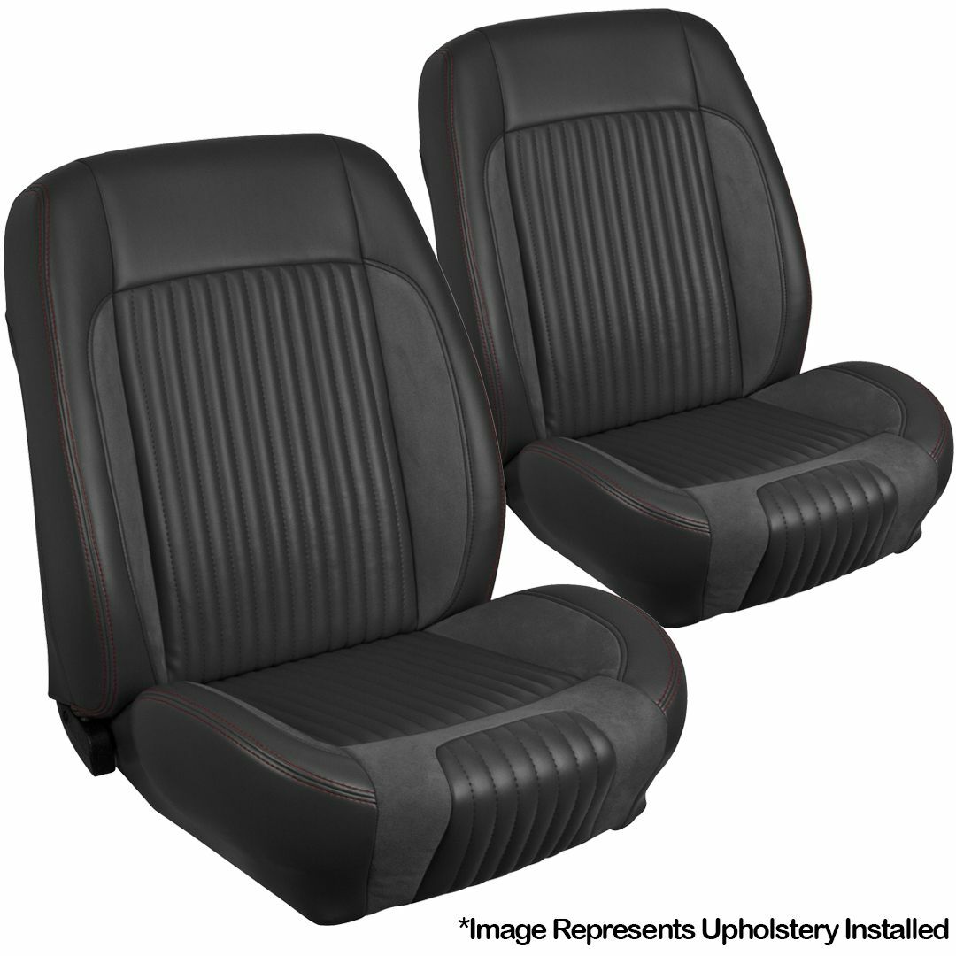 Sport R Bucket Seat Upholstery & Sport Foam for 1968-1969 Mustang, Made in USA