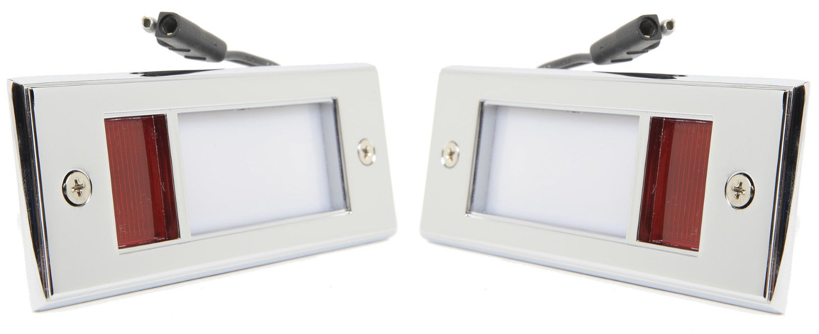 1965-66 Mustang Pony Door Courtesy Light Set - For Both Doors - by ACP