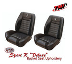 Deluxe Sport R Full Set Upholstery for 1968 Camaro Coupe, w/Folding Rear Seat
