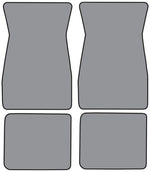 1964-1968 Ford Mustang Floor Mat 4pc Loop - Fits all Models